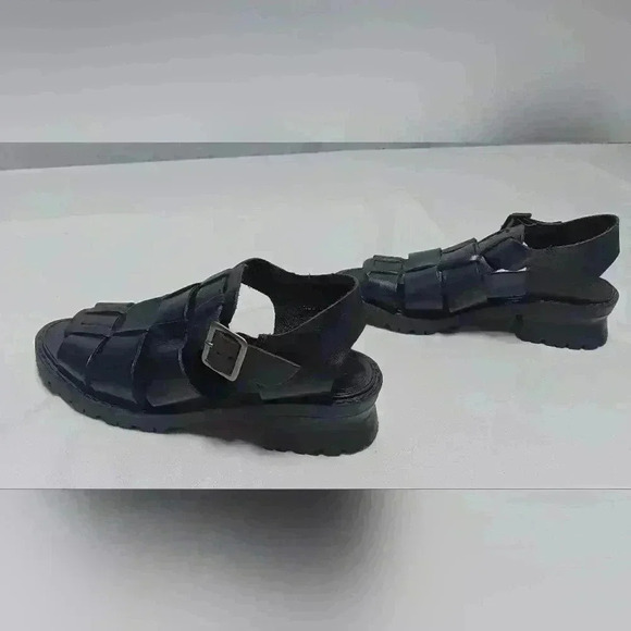 MIA Vintage Ankle Strap Leather  chunky heel sandals. Ladies size 5.5 - Picture 6 of 8